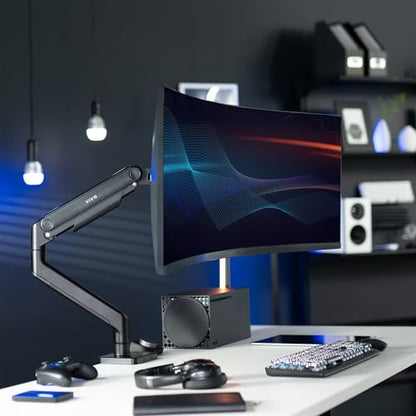 VIVO Brazo de tensión de monitor ultraancho de aluminio resi