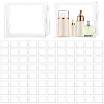 Circloophs Mini bolsas organizadoras de maquillaje transpare
