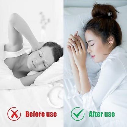 Zlongron Paquete de 10 tapones para los oídos para dormir, t