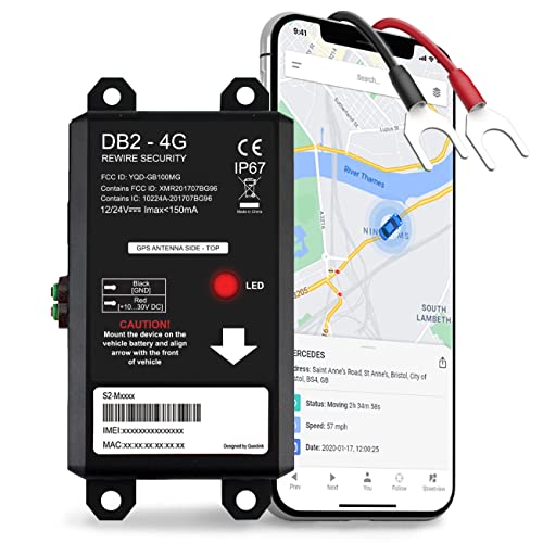 Rastreador de vehículos GPS: dispositivo de seguimiento con