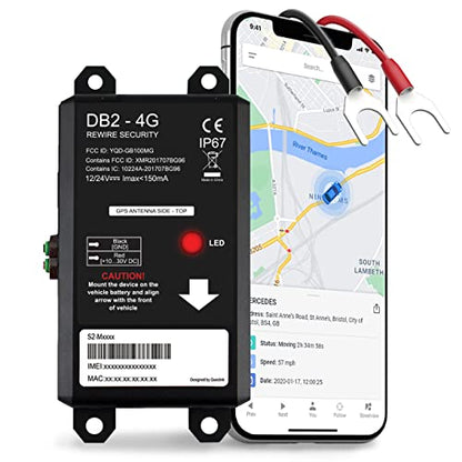 Rastreador de vehículos GPS: dispositivo de seguimiento con
