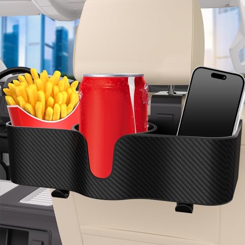Organizador de asiento trasero para reposacabezas con portav