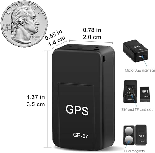 Rastreador GPS para vehículos, mini dispositivo de seguimien