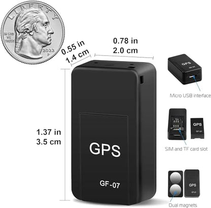 Rastreador GPS para vehículos, mini dispositivo de seguimien