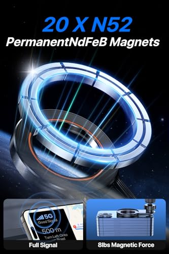 Se adapta a Magsafe 3 Car Mount Vent - 20 Super Magnet, disf