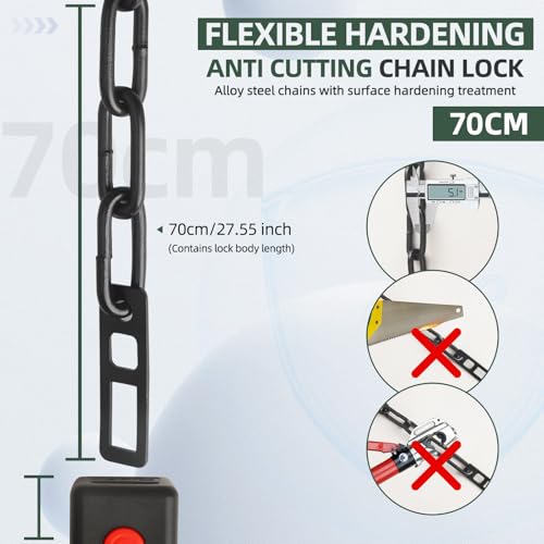 Cerradura de volante, de metal resistente antirrobo para cin