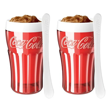 ZOKU Coca-Cola Float & Slushy Maker, taza retro para hacer y