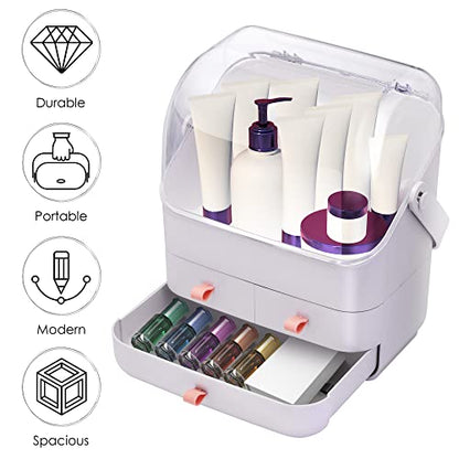 Organizador de cosméticos para encimera, organizador de maqu