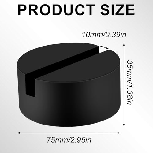 Rubber Jack Pad,2PCS Universal Jack Pad Adapter,Rubber Slott
