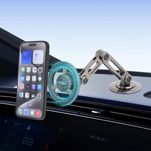 UTEBIT Soporte magnético para teléfono Magsafe para coche, r