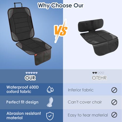 Sinvitron Protector de asiento de automóvil para asiento de