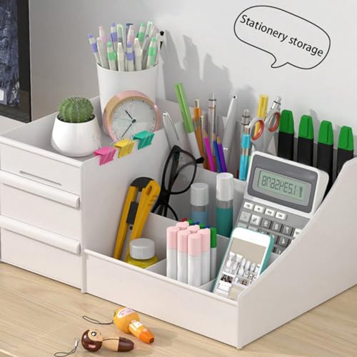Organizador de cosméticos, organizador de maquillaje con 3 c