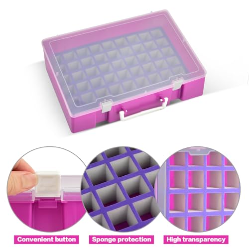 FULLCASE Soporte organizador de esmalte de uñas, contenedor