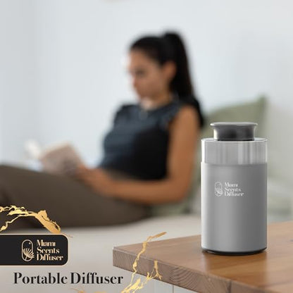 Difusor portátil y para automóvil + aceite esencial Santal i