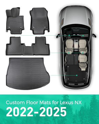 DiffCar® Alfombrillas y forro de carga para Lexus NX 2025 20