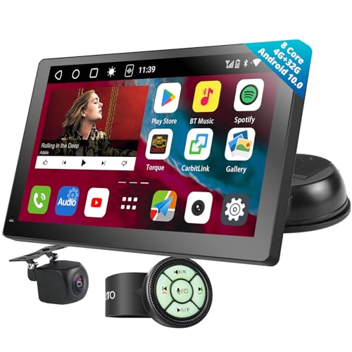 4G LTE Android Carplay pantalla para coche, 4G+32G estéreo p