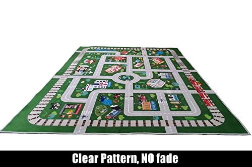 Alfombra de juego para sala de juegos para niños, camino de