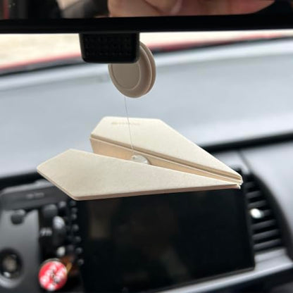 Ambientador colgante para automóvil de papel, difusor de air