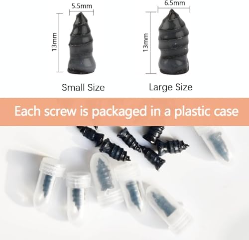 60 piezas de clavos de goma para reparación de neumáticos, r