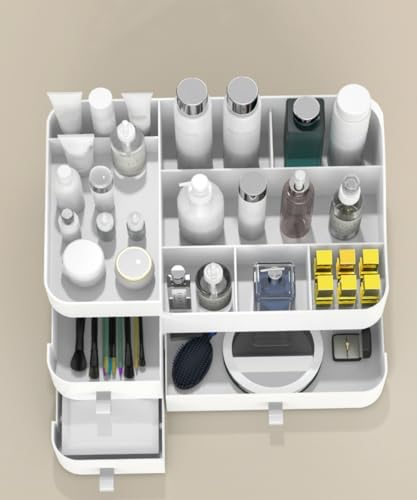 MIUOPUR Organizador de maquillaje para tocador, organizador