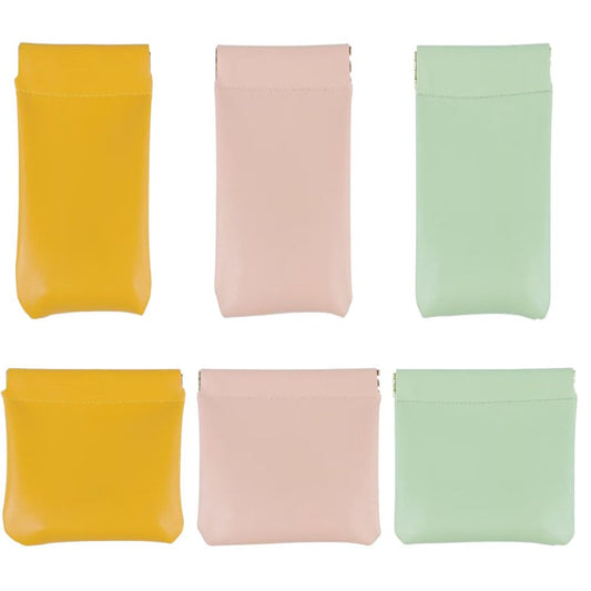 6 bolsas de maquillaje pequeñas para bolso, bolsa organizado