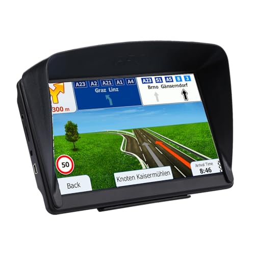 Navegador GPS para automóvil, el último mapa LONGRUF 2025 de