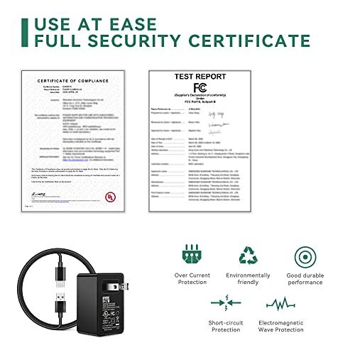 FITE ON Cargador de alimentación tipo C de 5 V compatible co