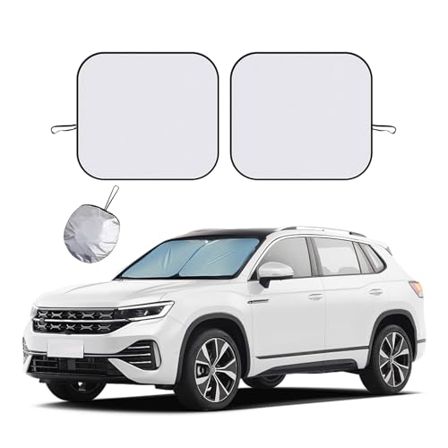 Ziciner 2 parasoles para parabrisas de automóvil, bloqueador