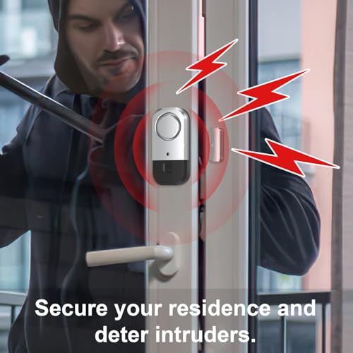 Sensores de alarma para puerta y ventana, alarma de puerta p