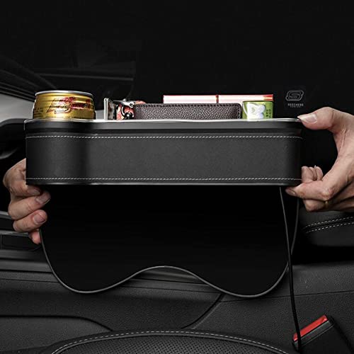 Tumecos Organizador de espacio para asiento de automóvil con