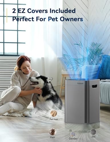 Nuwave Air Purifier for Extra Large Room 2934 Sq Ft, OxyPure