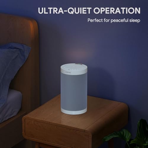 Purificador de aire para alergias en el hogar, pelo de masco