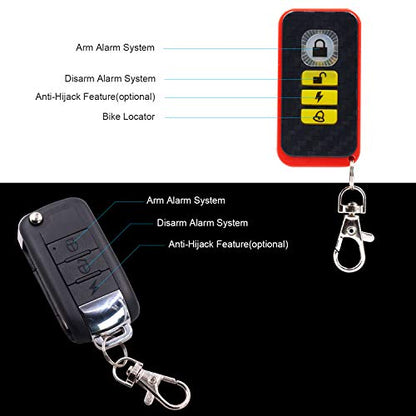 Bluefire® Kit de seguridad de sistema de alarma para motocic