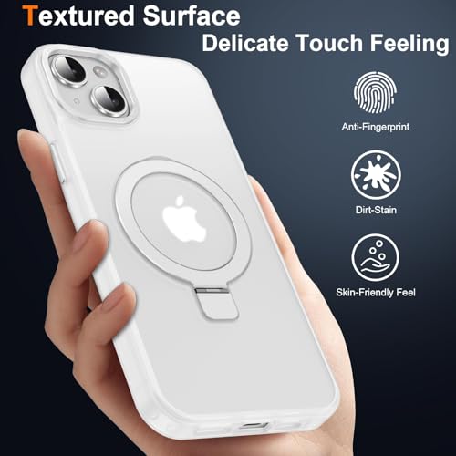 ZHK Funda magnética compatible con iPhone 14 con soporte de
