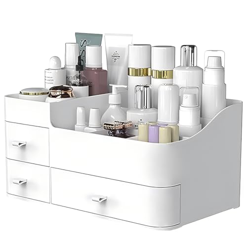 ONXE Organizador de maquillaje con cajones, organizador de e