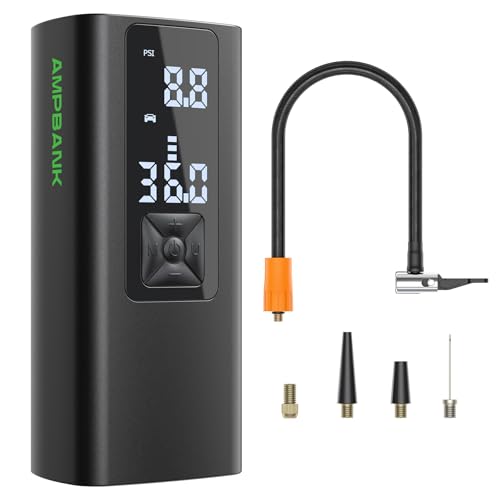 AT003 Tire Inflator Portable Air Compressor, Auto Air Pump f