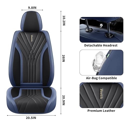 FLORICH Fundas de asiento para automóviles, juego completo d