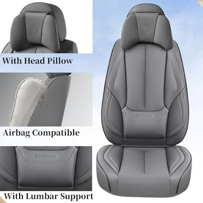 Coverado Fundas universales para asiento delantero, paquete