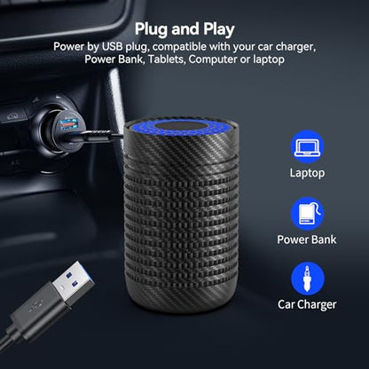 Purificador de aire para automóvil, mini purificador de aire