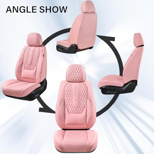 Coverado Fundas de asiento delantero, protector de asiento d