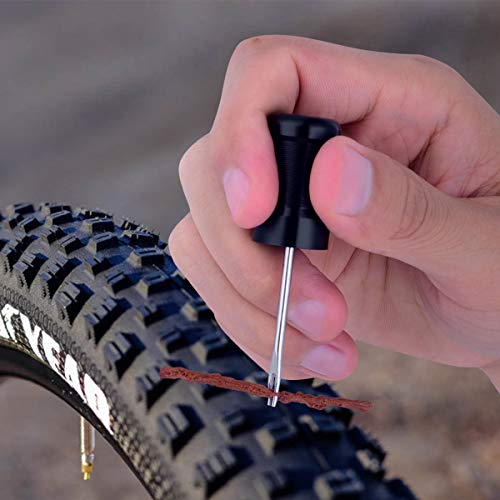 Kit de reparación de neumáticos de bicicleta sin cámara, par
