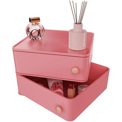 Organizador de maquillaje con cajones giratorios: caja de al