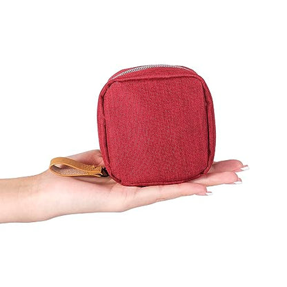 Hekyip Mini bolsa de cosméticos, bolsa de maquillaje de viaj