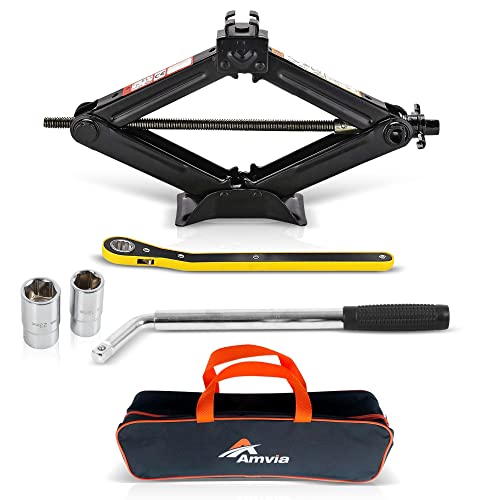 Kit de gato de automóvil | Gato de tijera para automóvil de