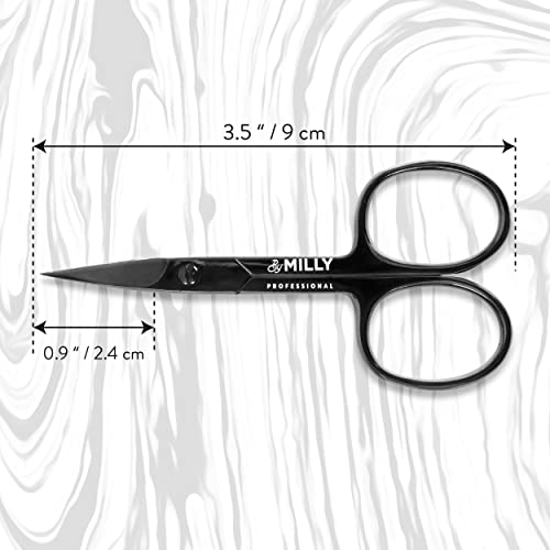 Tijeras de uñas profesionales, acero inoxidable de alto carb