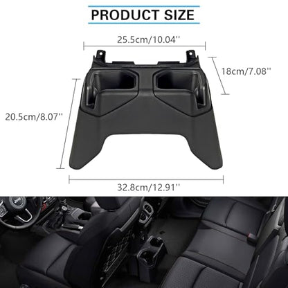 Portavasos para automóvil, Jeep JL JT, organizador de almace