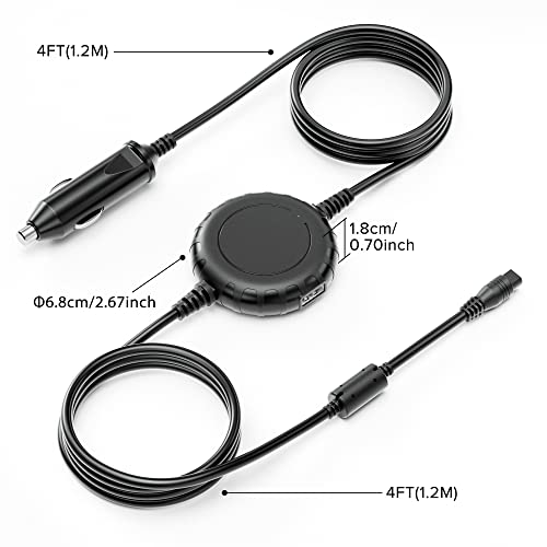 Powseed Cargador de coche portátil de 100 W 90 W 65 W USB C