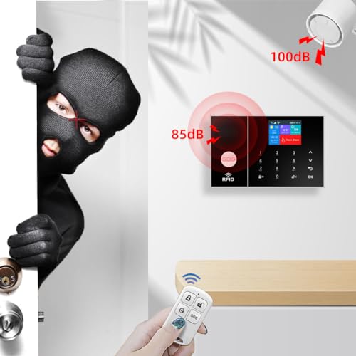 YBJ Sistema de alarma inalámbrico para el hogar, sistema de