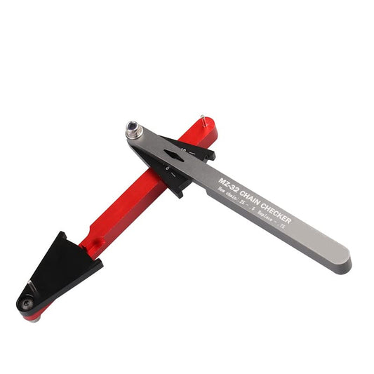 Wokyo Comprobador de cadena de bicicleta, herramienta de guí