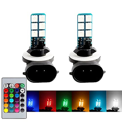 881 bombillas LED antiniebla, alta potencia 12SMD 7000K 4000